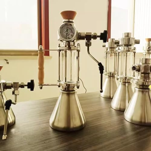 Outdoor Milk Frother and Steamer, Steam Boiling Water Frothing Machine, with Pressure Gauge-Max-9 Bar, 350 Ml Kettle, Open Flame/Induction Hob Heating - Image 6