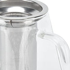 Glass Teapot,Glass Teapot Kettle with Removable Tea Infuser Tea Kettle Stovetop for Loose Leaf,Tea Pot for Stove, - Image 7