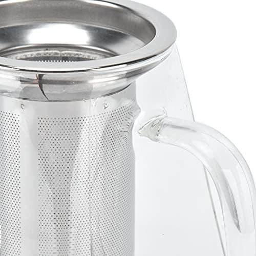 Glass Teapot,Glass Teapot Kettle with Removable Tea Infuser Tea Kettle Stovetop for Loose Leaf,Tea Pot for Stove, - Image 7