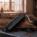 Grinder Manual Coffee Grinder Hand Crank Burr Grinder With Consistent Particle Control And 304 Stainless Steel Handle, Array, Black, style to 4 - Image 5