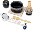 Matcha Set, 9-piece Tea Ceremony Set, Matcha Bowl, Matcha Whisk Stand, Matcha Bamboo Scoop - Image 6