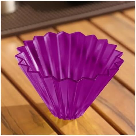 Ceramic Coffee Filter Cup Reusable Filters Maker With Wood Stand Funnel Dripper Cake Accessories(Blue) - Image 4