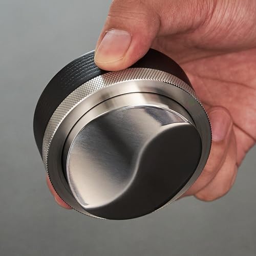 58mm Coffee Distributor,Espresso Distribution Tool, Adjustable Depth Espresso Distributor Fits All 58MM Portafilter,espresso leveler compatible with Gaggia E61 58MM portafilter.(Black) by Coosigar
