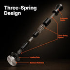 54mm 3-Spring Loaded Espresso Tamper - Self-Leveling fits Breville - Image 2