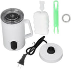 Automatic Milk Frother Handheld Electric Hot Cold Foam Maker Large Capacity Easy Great Family US Plug 110V by Ymiko