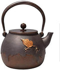 Cast Iron Tetsubin Teapot 1400ml Japanese Tea Kettle With Iron Handle, Health-Enhancing Large Tea Pot For Brewing by Unknown