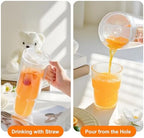 AGH 4 Pack 40 oz Double Wall Vacuum Resuable Plastic Tumbler with Handle and Straw Lid, Watter Bottle Travel Mug Cup,Classic Acrylic Tumblers - Image 6