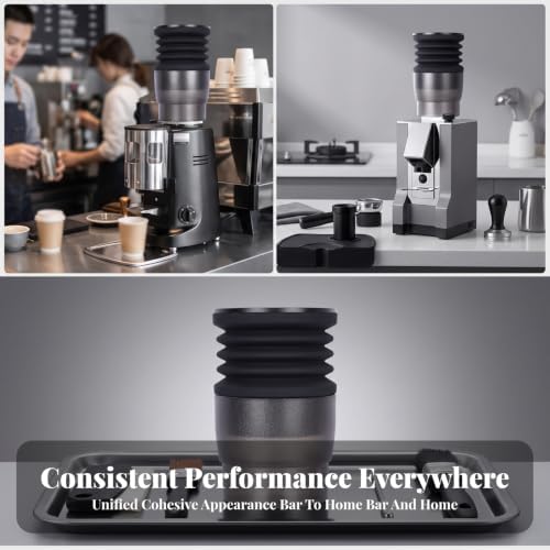 Easy to Purge Coffee Air Blower | Zero Retention Bellows, Food-Grade, Coffee Machine Accessory with Metal Base, Home Baristas - Image 2