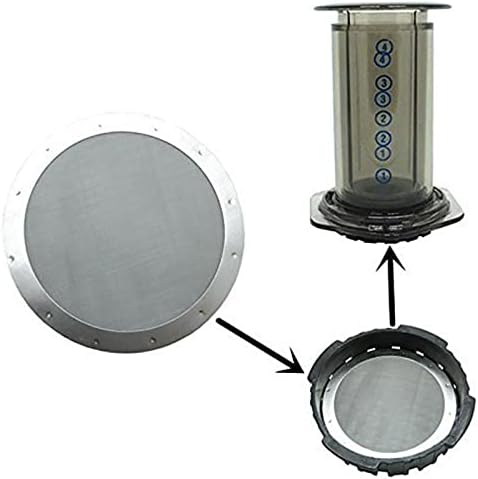 Coffee Filters Coffee Metal Filter Reusable Stainless Steel Filter Mesh for Aeropress Coffee Maker Kitchen Accessories - Image 2