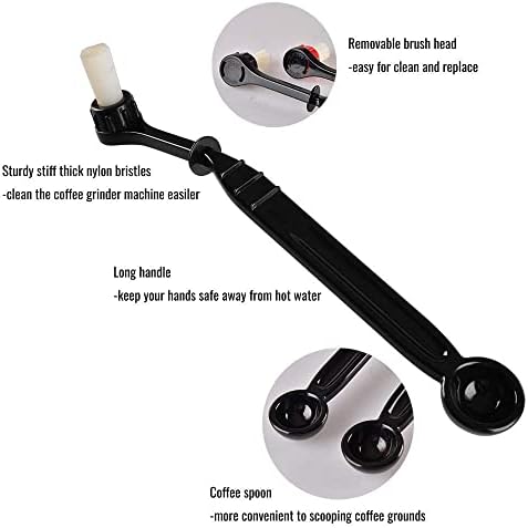 CAFEMASY Espresso Knock Box with Removable Knock Bar and Espresso Machine Cleaning Tools Set - Image 7
