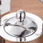 Stainless Steel Tea Kettle with Fine Filter Long Spout Boiler - Image 6