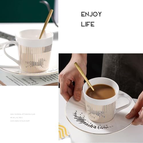 Mirror Cups and Saucers, Mirror Reflection coffee mug (M-Horse) - Image 6