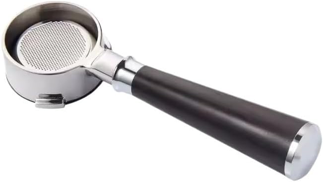 58mm 3 Ear Stainless Steel Bottomless Portafilter，Compatible For Breville，Mini/Max/VCF-126X Coffee Filter Accessory(58mm-A1) by Unknown
