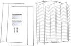 GLOGLOW Rack Down Seasoning Organizer Cabinet Organizer 2 Tier Out Shelf with Iron Construction for Kitchen Pantry Cabinet Storage Pull Down Rack Pull Nan - Image 6