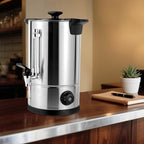 Commercial Coffee Urn, 50 Cup Stainless Steel Coffee Maker With Filter - Image 5