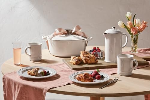 Le Creuset Stoneware Vancouver Mug, 14 oz., White - Image 6