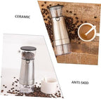 PRETYZOOM Coffee Grinder Electric Conical Burr Grinder Bean Mill Machine Ceramic Core Rechargeable - Image 5