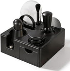51mm Espresso Accessories Kit, Espresso Knock Box and Tamping Station, Coffee Tamper, Distributor, WDT Distribution Tool, Dosing Funnel and Puck Screen Set Fits Delonghi 51mm Portafilter - Image 7