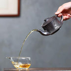 Tea Kettle Retro Original Ore Purple Sand Pot Red Clay Hand-carved Dragon Teapot Ceramic Tea Infuser - Image 5