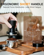 KOFIKOFI 51mm Espresso Tamper 30lb 3-Spring Stainless Steel Flat Base - Image 2