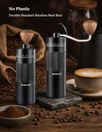 Manual Coffee Grinder, Stainless Steel Burr - Image 3