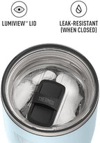 THERMOS Icon Series 24oz Stainless Steel Tumbler with Slide Lock Lid, Leakproof, Fits Cupholder, Dishwasher Safe, Griptec™ Non‑Slip Base, Keeps Drinks Hot 6 Hrs/Cold 22 Hrs, Glacier - Image 5