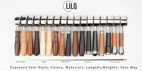 LILQ 54mm Naked Bottomless Portafilter Compatible with Breville Barista Express, Barista Pro, Bambino, and More – 18-20g basket included (Rosewood Smooth, 54mm) - Image 2