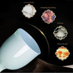 10 Pcs Porcelain Wine Cup,Baijiu Glass,Chinese Liquor Cup,Ceramic Wine Set - Image 5