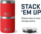 YETI Rambler 10 oz Ceramic Lined Lowball 2.0, Vacuum Insulated with MagSlider Lid, Rescue Red - Image 5