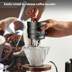 Bincoo Aluminum Alloy Dosing Rings Press for Coffee Powder-Espresso Powder Receiver Cup,Coffee Powder Receiver Container,Espresso Grounds Cup 51mm/53mm/58mm(Sliver) - Image 3
