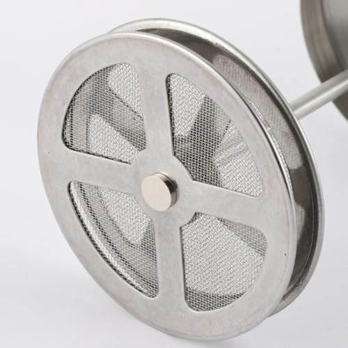 Stainless Steel Hand Pump Milk Frother Manual Cup 600ml - Image 3