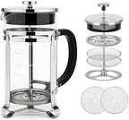 21 oz Thickened Borosilicate Glass,French Press Coffee Press by psavgla
