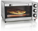 Hamilton Beach 4-Slice Toaster Oven & 1.7L Glass Electric Kettle w/Auto Shutoff, Boil Dry Protection - Image 2
