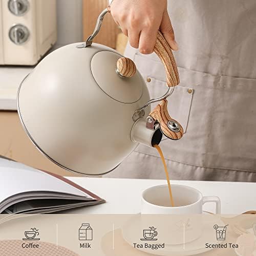 LONFFERY Tea Kettle for Stove Top - Image 4