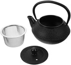 Cast Iron Teapot 0.3l Black for Xmas Natural Brewing Experience - Image 7