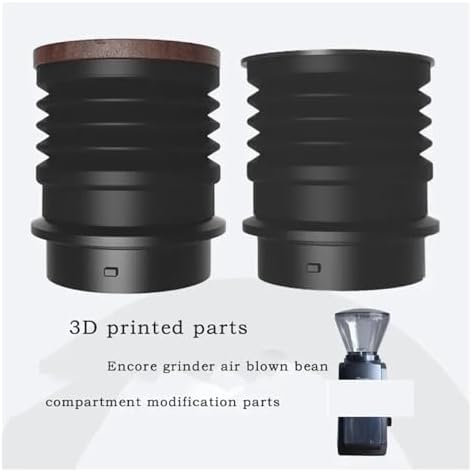 Coffee Beans Grinder Single Dose Hopper Bellows Bean Bin Blowing Tool,Compatible For Baratza, Series Machine Accessory，Sealed Prevent Spills(Metal cover) - Image 3