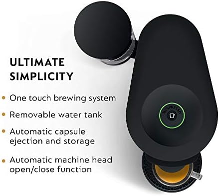 Nespresso Vertuo Plus Deluxe Coffee Machine with Milk Frother, Matte Black - Image 4
