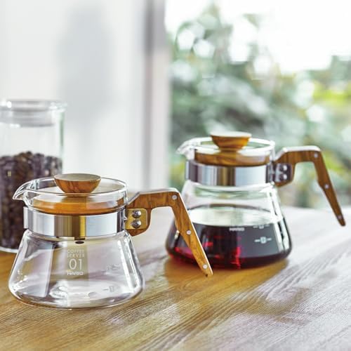 Hario V60 Olive Wood Coffee Server, 400ml - Image 7