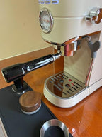 51mm Bottomless Portafilter Compatible with Delonghi Linea Classic EM450M CASABREWS Espresso Machine CM5418 3700Essential 3700Gense 3700Pro Portafilter Stainless Steel Handle Plastic - Image 4