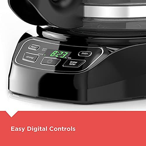 BLACK+DECKER 12-Cup* Programmable Coffeemaker, Black - Image 6