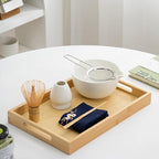 6Pcs/set matcha blender set bamboo tea matcha brush tea set matcha bowl matcha tool set white - Image 2