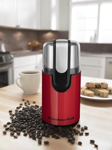 KitchenAid BCG111ER Blade Coffee Grinder, 4 oz, Empire Red - Image 3