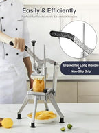 FOHERE Commercial Vegetable Chopper French Fry Cutter - Image 2