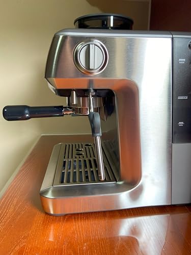 54mm Bottomless Portafilter Compatible with Breville Espresso Machine BES840XL-BES870XL-BES870BSXL-BES878BSS-BES880BSS Stainless Steel Portafilter with Filter Basket Handle-ABS Plastic - Image 5
