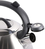 Mr. Coffee Flintshire 1.75-Quart Stainless Steel Whistling Tea Kettle – Brushed Satin Finish Stove-Top Kettle for Boiling Water (Pack of 4) - Image 5