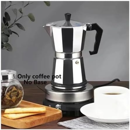 Aluminum Moka Pot 50-600ml Stovetop Espresso Maker Italian Latte - Image 4