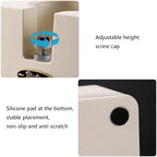 Bincoo Espresso Coffee Organizer Box-8 in 1 Espresso Coffee Tamper Station for Storage 51/54/58MM Espresso Tamper,Distributor,Portafilter,Puck Screen and 4.5inch Knock Box(White) - Image 4
