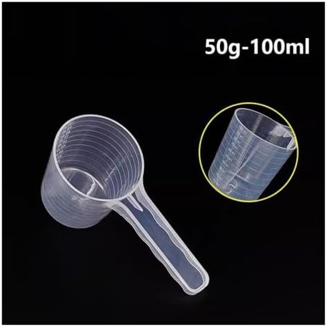 5PCS Plastic Measuring Spoon Set, Coffee Scoop with Scale - Image 2