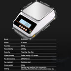 Lab Balance Scale 3000gx0.01g High Precision Electronic Digital Analytical Balance Gram Scale - Image 4