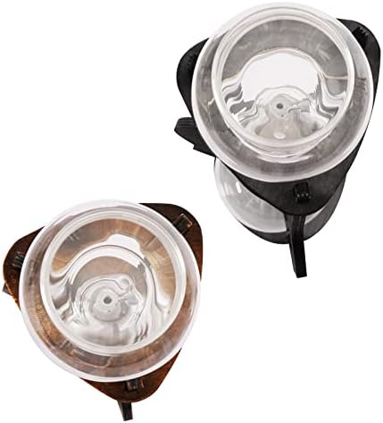 DNYSYSJ Iced Coffee Cold Brew Drip Tower 600ml Coffee Maker Ice Coffee Machine, 6-8 Cup (Brown) - Image 3